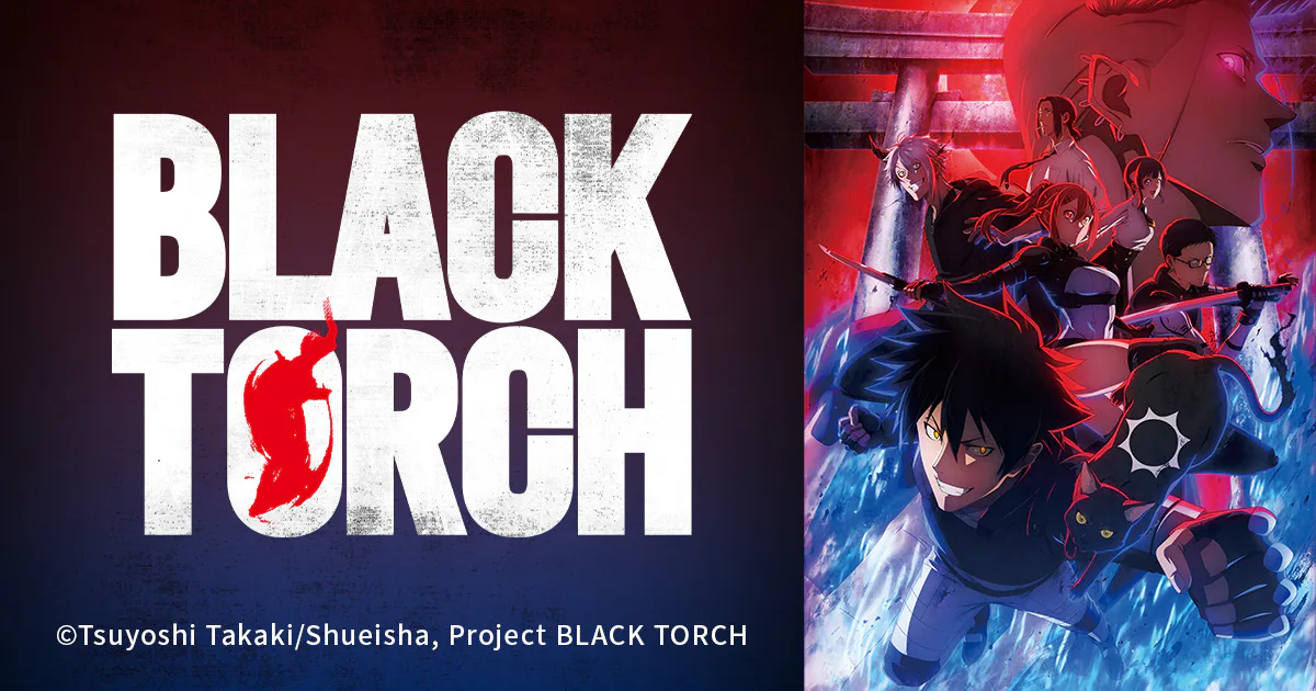 Official Black Torch anime promotional visual