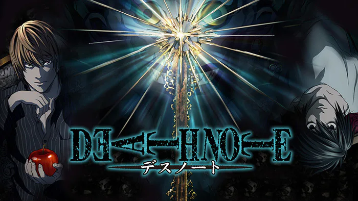 Official Death Note television anime promotional visual from Nippon TV