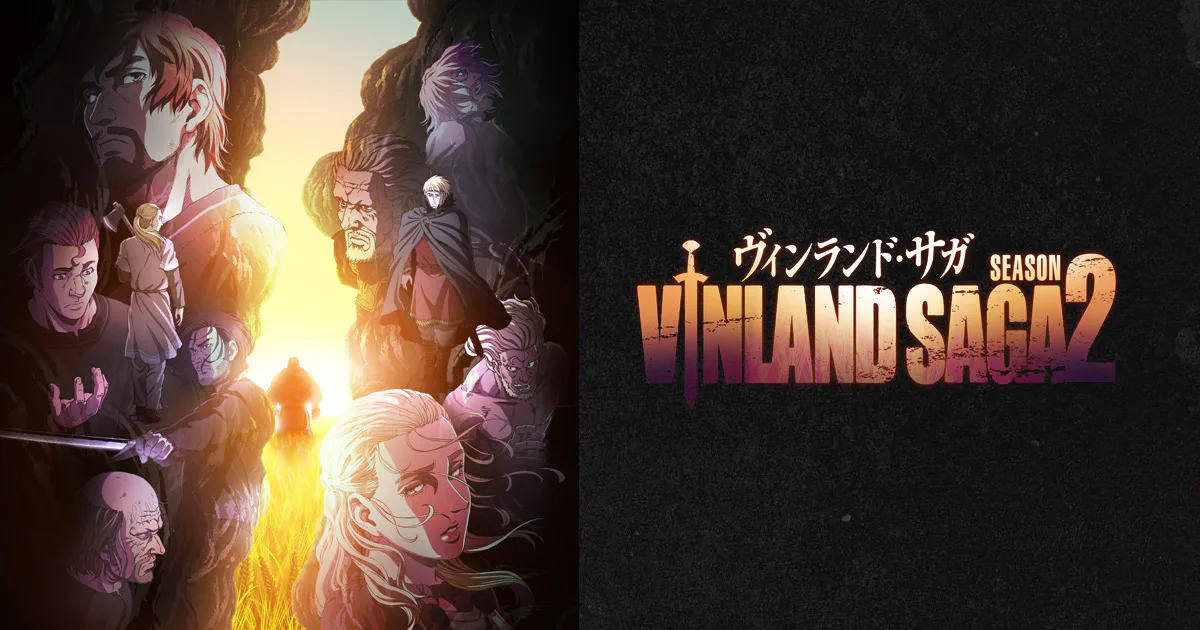 Official Vinland Saga anime promotional visual